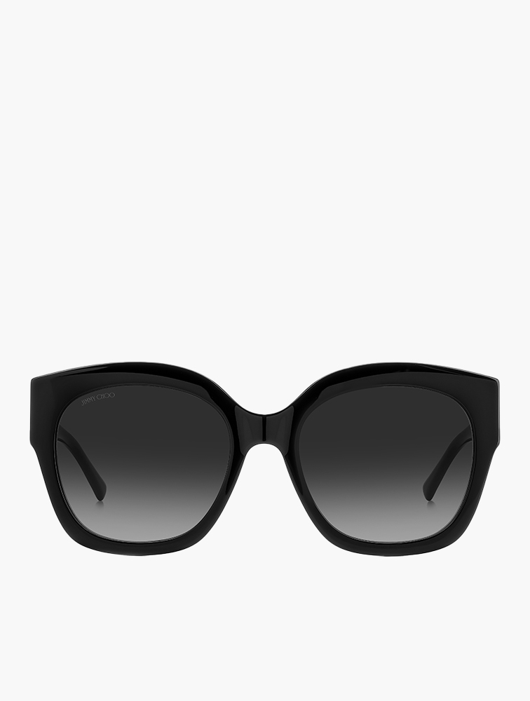 MyRunway Shop Jimmy Choo Black Square Sunglasses for Women from
